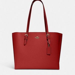 Red Coach Mollie Tote.